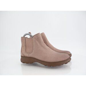 Vionic Evergreen Chelsea Pull On Ankle Bootie Ombre Size 6 Taupe Leather Water